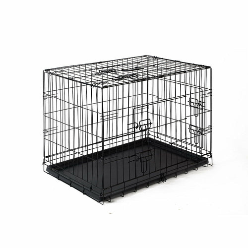 i.Pet Dog Cage 36inch Pet Cage - Black