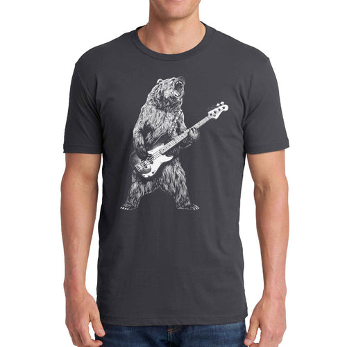 Bear Playing Bass Guitar T-shirt