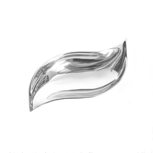 Aluminum Wavy Snack Bowl- Victoria'a Orchid