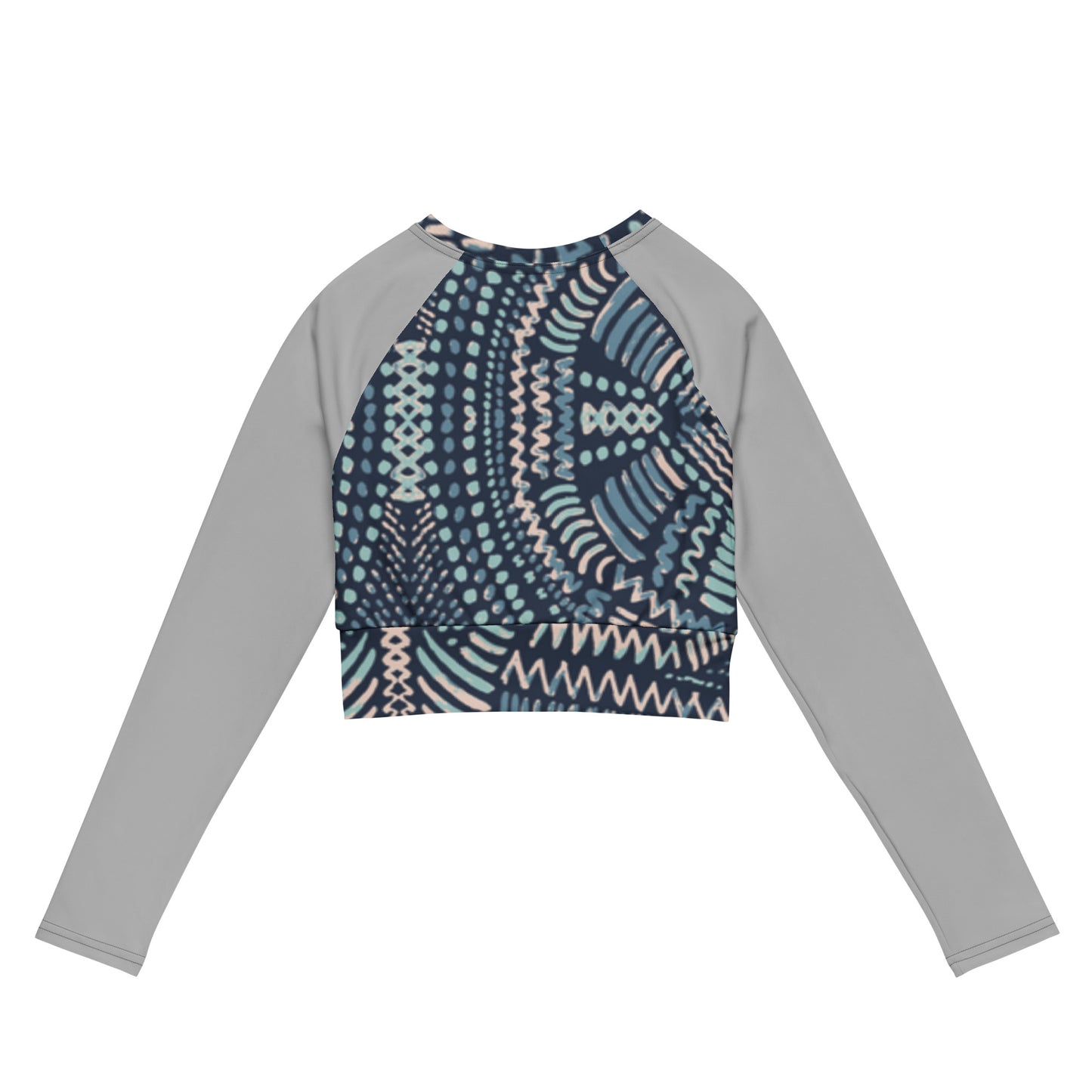 Fit-tech Recycled Long-Sleeve Crop by Victoria's Orchid