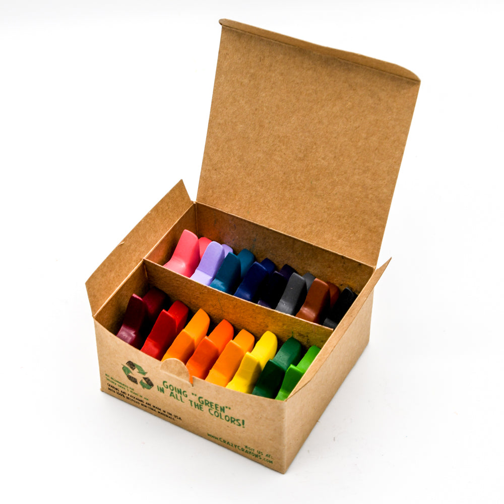 Eco Stars Crayons - Box of 16 -Victoria's Orchid