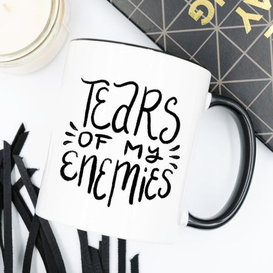 Tears Of My Enemies Mug- Victoria's Orchid